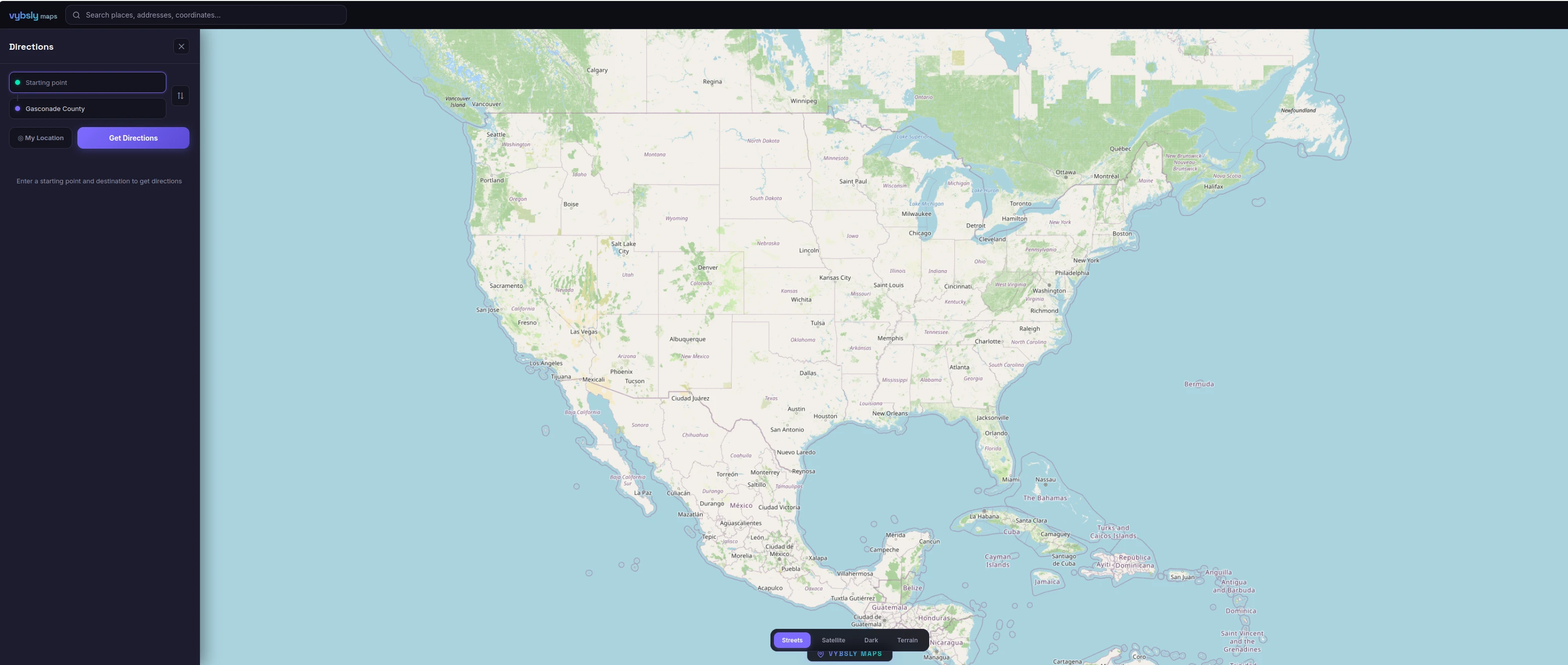 Vybsly Maps — GPS Navigation